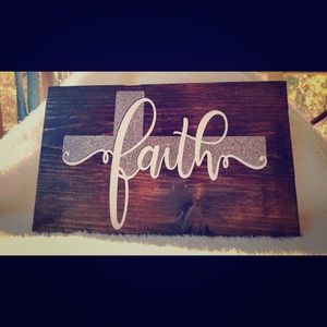 Faith wall decor